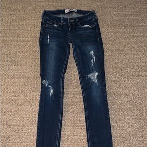 Distressed Hollister skinny jeans
